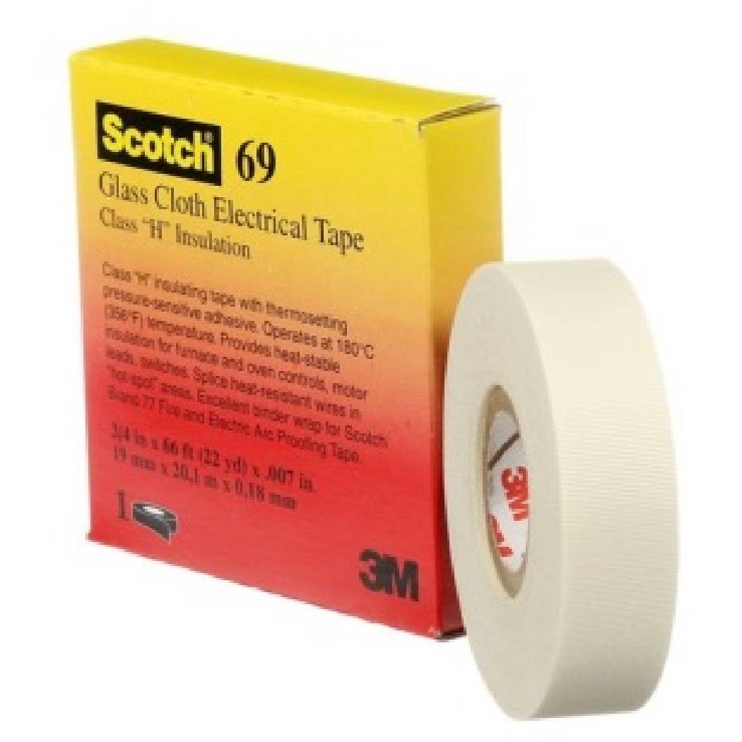 3M™ Scotch® Glass Cloth Electrical Tape 27 UL recognized